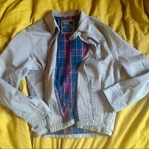 Polo Ralph Lauren Tan Bomber-Style Jacket